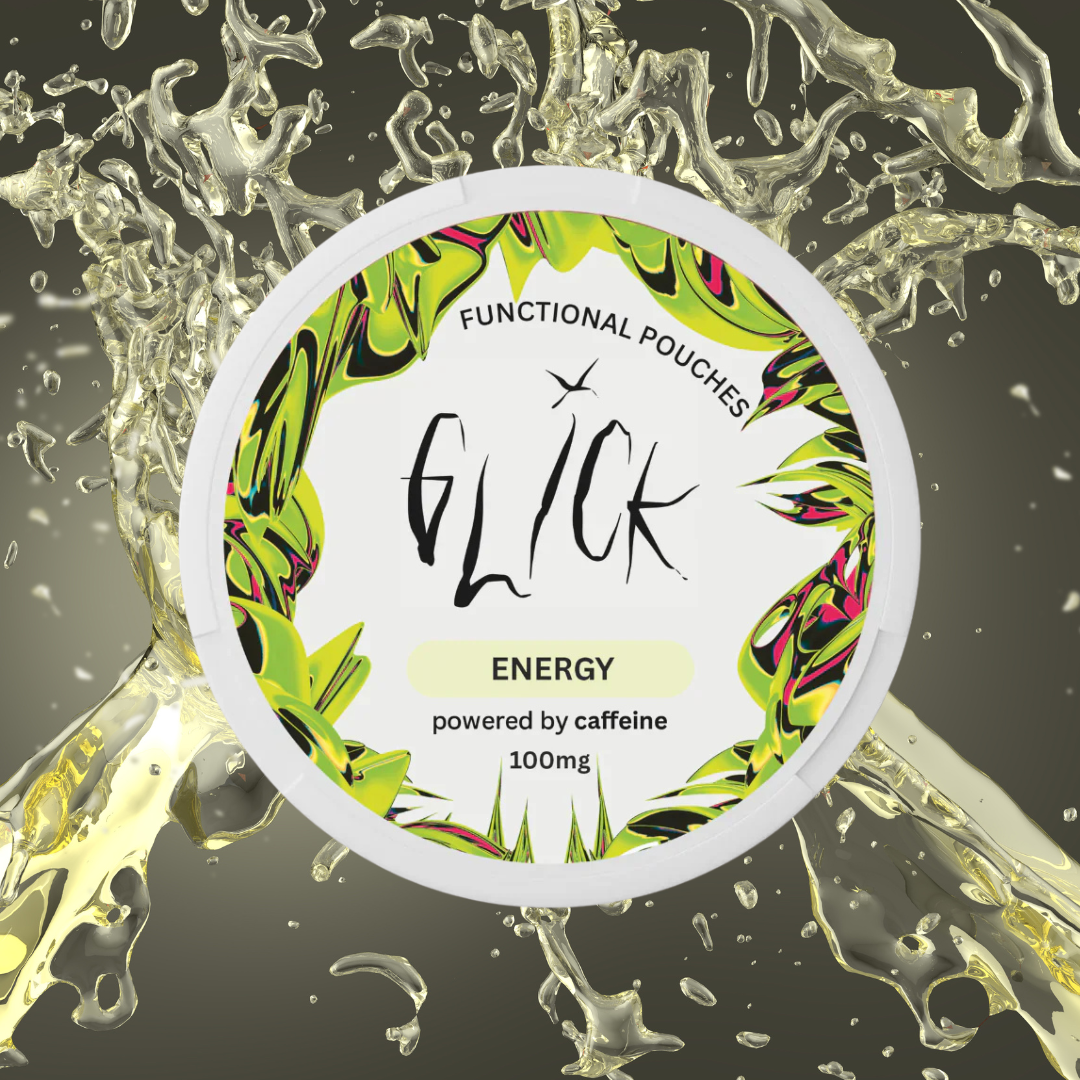 Glick 100mg Caffeine Energy Pouches