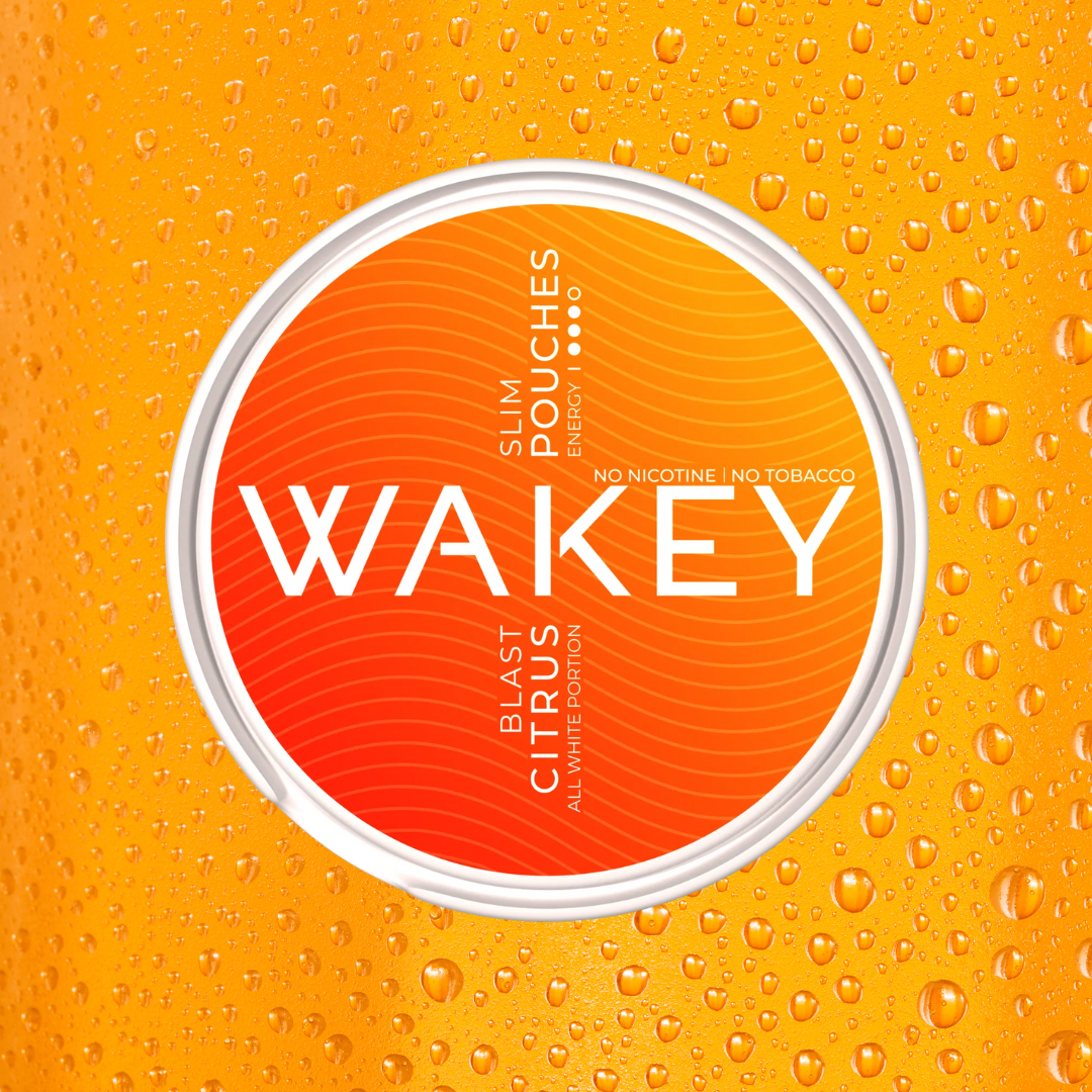WAKEY 50mg Caffeine Energy Pouches
