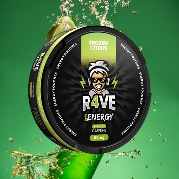 R4VE 80mg Caffeine Energy Pouches