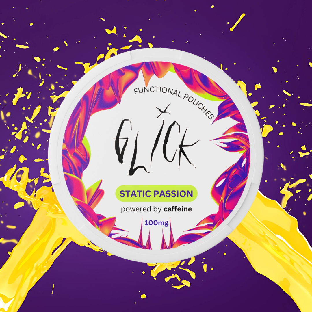 Glick 100mg Caffeine Energy Pouches