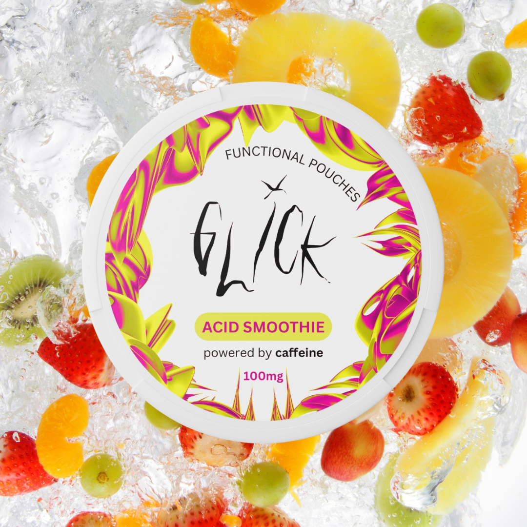 Glick 100mg Caffeine Energy Pouches